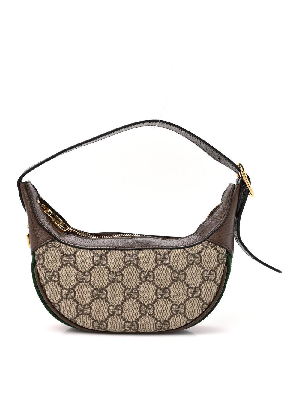 Gucci Gg Supreme Textured Calfskin Web #374068G95B